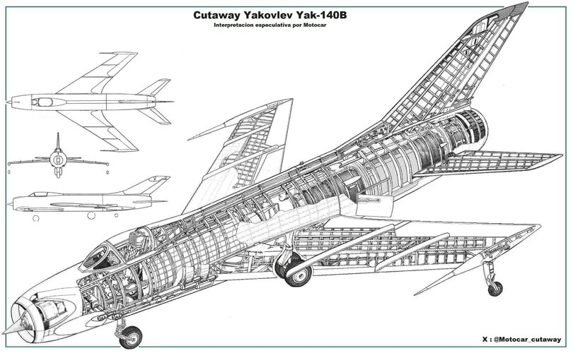 164157_245277791_Cutaway Yakovlev Yak-140B Tumanski R-11.jpg