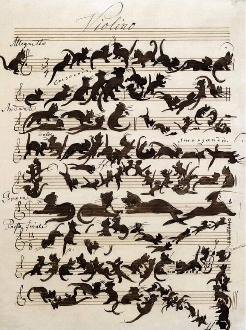 Die Katzensymphonie” (The Cat Symphony), by Austrian painter, Moritz von Schwind (01:21:1804 -...jpg
