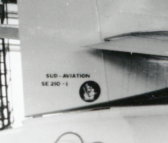 SE 210-1 F-BHR Air France atelier.jpg