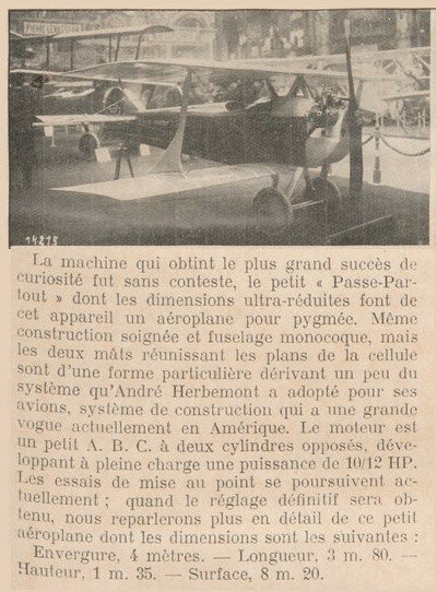 Passe-Partout, L'Aérophile 1920-02.jpg