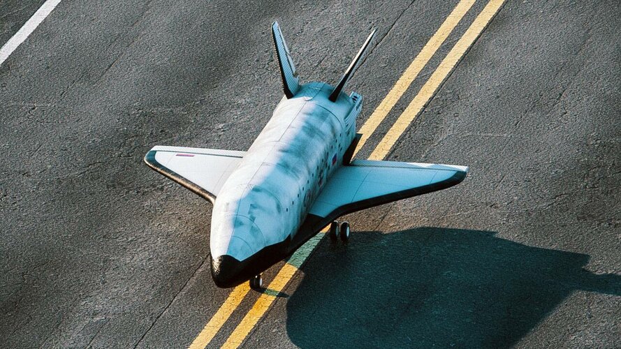Mini Buran fanart Secret Projects Forum