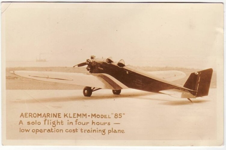 KLEMM-MODEL 85 AEROMARINE CORP, KEYPORT..NJ.JPG