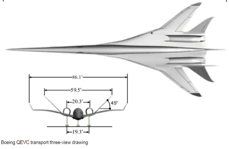 Boeing QEVC transport three-view drawing.jpg
