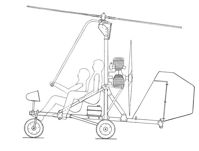 Kometa-2 autogyro, 1994, Rozhische, Volhynie area, Ukraine.jpg