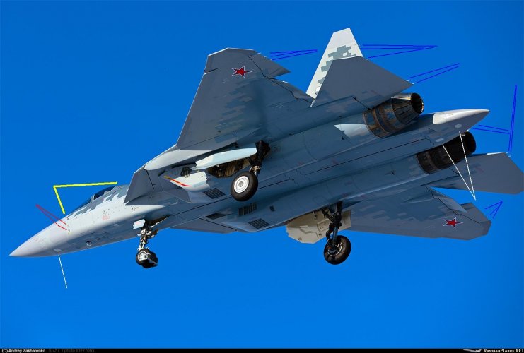 Su-57 DISS antennas.jpg