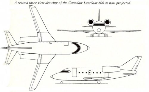 Learstar 600-October 1976 - 3-view.jpg