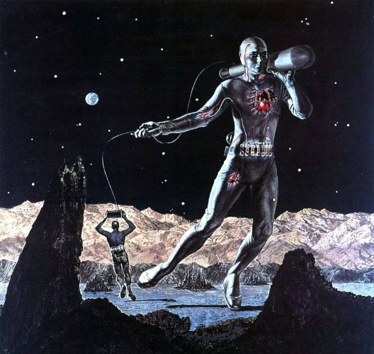 Future humans in space, illustrated by Fred Freeman for LIFE magazine, July 1960, for the arti...jpg