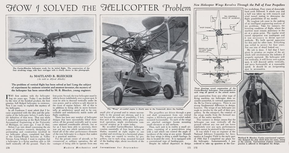 How I solved the helicopter problem, Modern Mechanics & Inventions, Sept. 1930.jpg