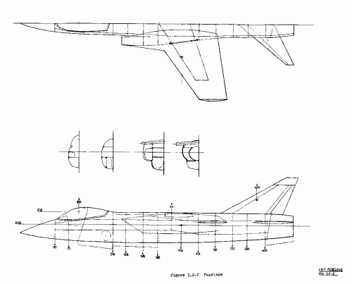 xVought V-517 side & upper view.gif