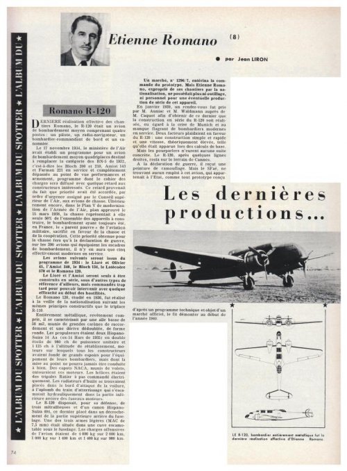 Chantiers Aéronavals Romano R-120 B4 bomber prototype - Aviation Magazine International - Numé...jpg