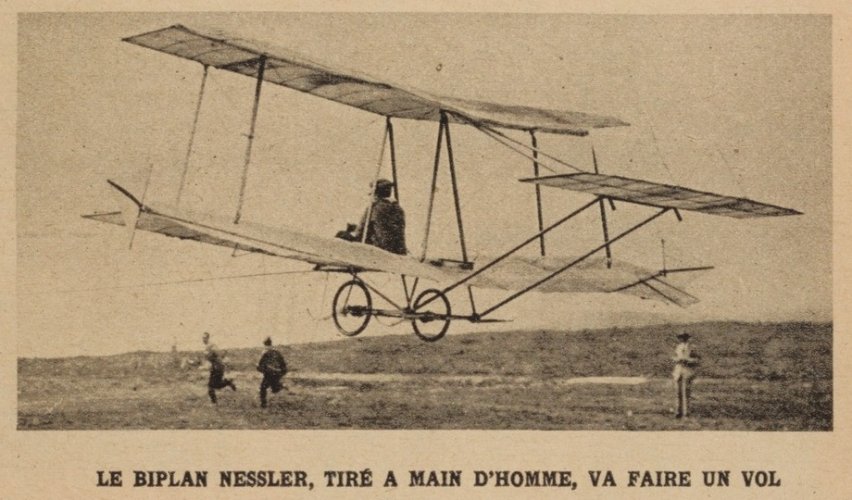 biplane Nessler à Vauville, Le Miroir des Sports 1923-08-16.jpg