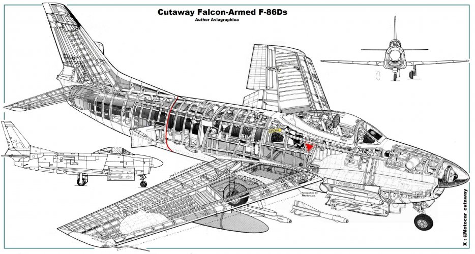 Cutaway F-86D Falcon Missile.JPG