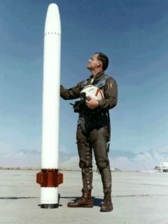 Lt_Ayers_and_prototype_AIM-95_1970.jpg