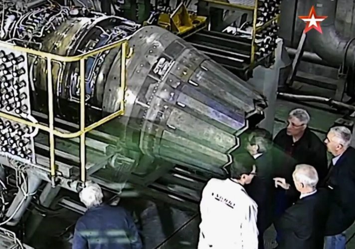 NPO Saturn second stage engine for the T-50 called Izdeliye 30.jpg