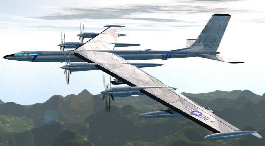 The Douglas 1211-J was a bomber aircraft concept developed by the American aerospace company D...jpg