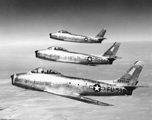 Three XP then XF-86 Sabre Jets-small.jpg