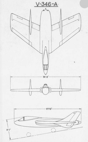 OS-105 - 1946 US Navy Day Fighter (alternatives to the Vought F7U ...