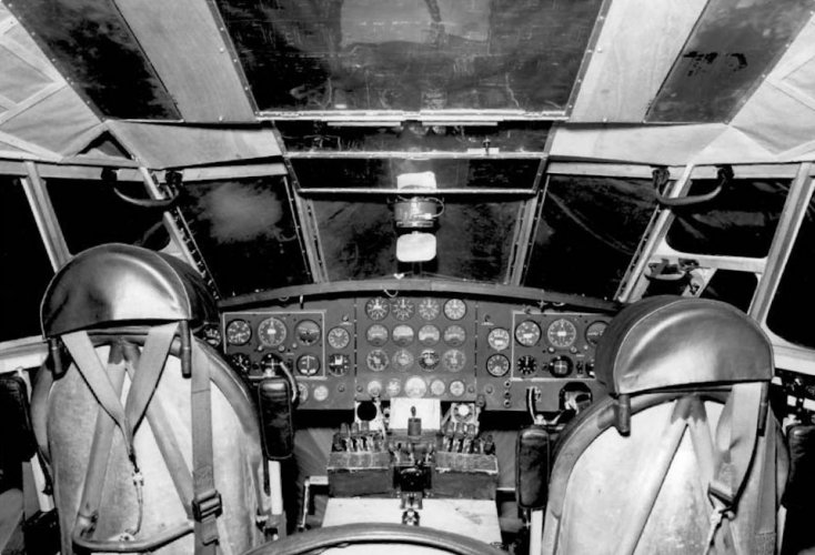 The flightdeck of the prototype at Wisley during construction..jpg