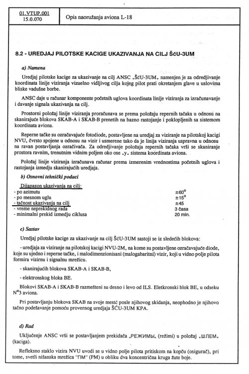 VTUP L-18 Naoružanje aviona L-18 NSC mod.jpg