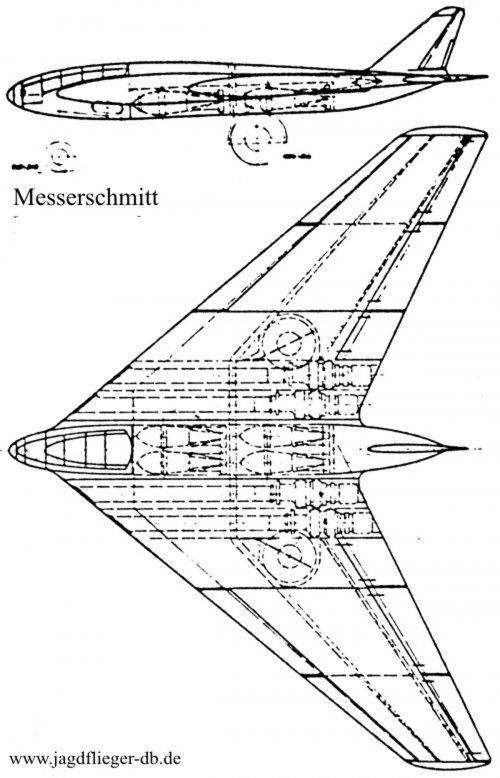 Messerschmitt P 1107, drawing number Ⅸ-122.jpg