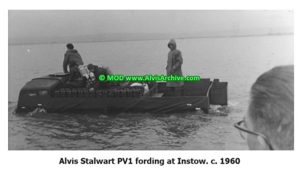56 W600 7A #2024#203 PV1 © Alvis MOD PV1 wrapped and fording Instow View left.jpg