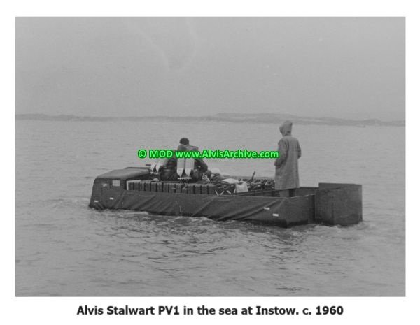54 W600 7A #2024#199 PV1 © Alvis MOD PV1 wrapped fording to window bottom Instow View left rear.jpg
