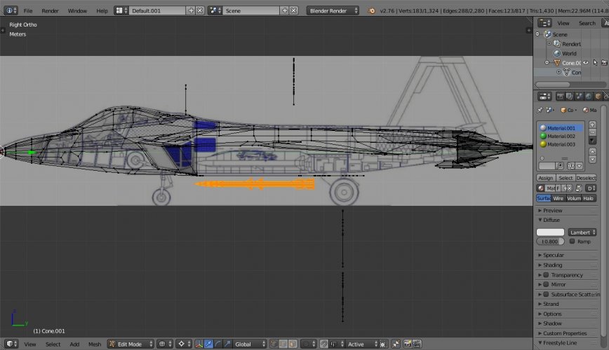F-22 Raptor IWB short for 3 staggered AIM-120 AMRAAMs, side view over blueprint.jpg