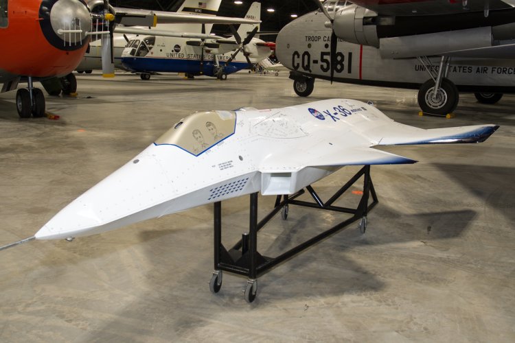 X-36_at_the_National_Museum_of_the_USAF_left_front_view.jpg