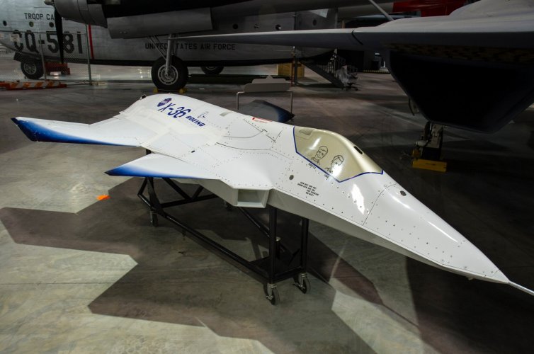 X-36_at_the_National_Museum_of_the_USAF_right_front_view.jpg