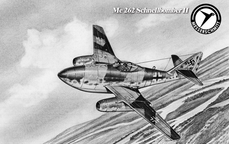 Me 262 SchnellbomberⅡ.jpg