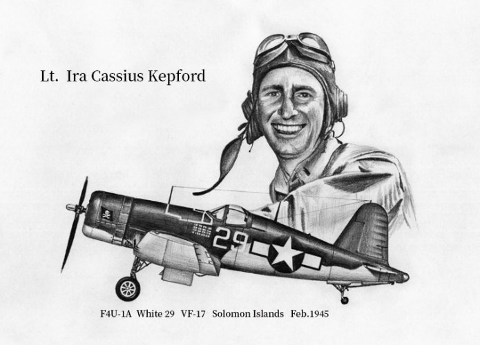 Ira Cassius Kepford F4U-1A王牌16架 6号王牌.jpg