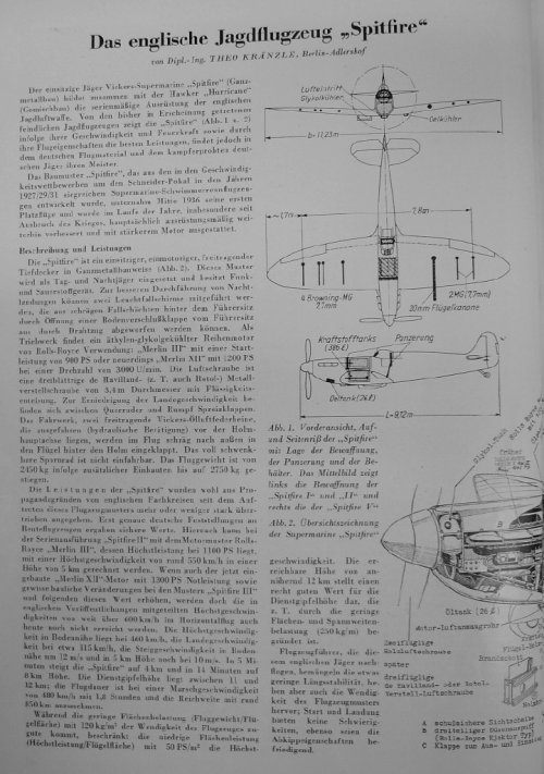 Page 1 Lufwissen 1942 article on Spitfire.jpg