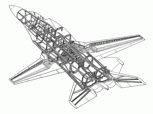 Model 225A titanium structure.gif