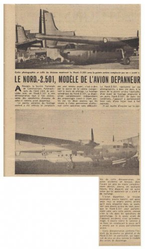 SNCAN N-2501 Noratlas - Les Ailes No. 1,619 - 9 Février 1957.......jpg