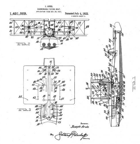 Ardo Flying Submarine Patent (1921).jpg