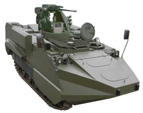 An unknown modified M-113A2, with 25mm remote weapon station tailored for amphibious assault.jpg