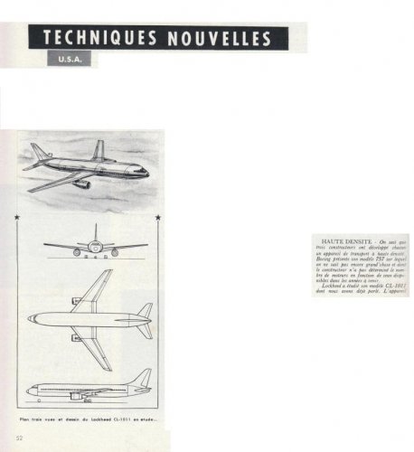 Lockheed CL-1011 design - Aviation Magazine International - No. 456- 1 Décembre 1966 1.......jpg