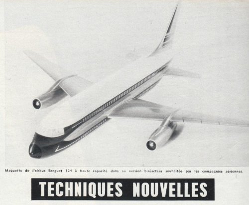 Bréguet Br.124  - Aviation Magazine International - No. 438 - 1 Mars 1966.......jpg