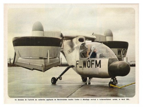 SNCAN Nord 500 Helcade - Aviation Magazine International - No. 488 - 1 Avril 1968 1.......jpg