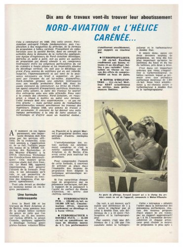 SNCAN Nord 500 Helcade - Aviation Magazine International - No. 488 - 1 Avril 1968 2.......jpg
