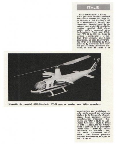 SIAI-Marchetti SV-20 helicopter project - Aviation Magazine International - No.jpg