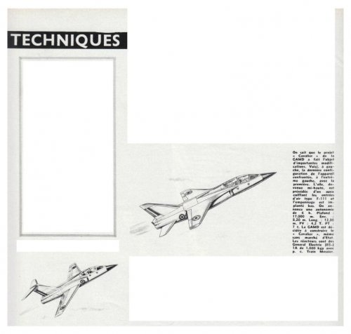 Dassault Cavalier - Aviation Magazine International - Numéro 416 - 1 Avril 1965.......jpg