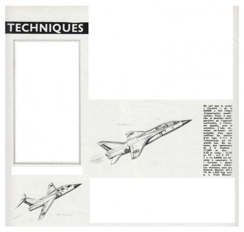 Dassault Cavalier - Aviation Magazine International - Numéro 416 - 1 Avril 1965.......jpg