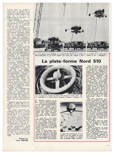 SNCAN Nord 500 Helcade - Aviation Magazine International - No. 466 - 1 Mai 1967 7.......jpg