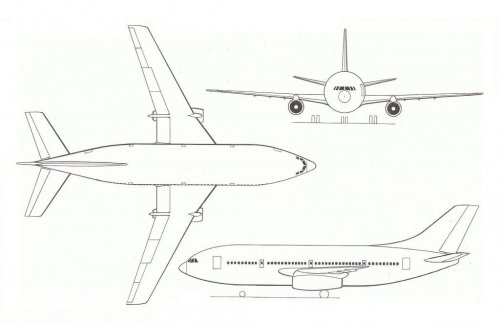 Sud Aviation-Dassault Galion - 3 View.......jpg