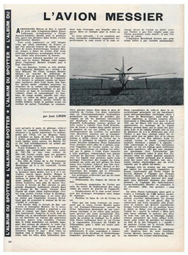 L'Avion Messier - Aviation Magazine - Numéro 382 - 1 Novembre 1963 1.......jpg
