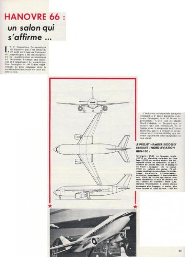 Hawker-Bréguet-Nord HBN-100 - Aviation Magazine International - No. 443 - 15 Mai 1966.......jpg