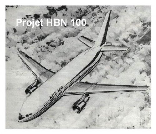 Hawker-Bréguet-Nord HBN-100 - Artist's impression.......jpg