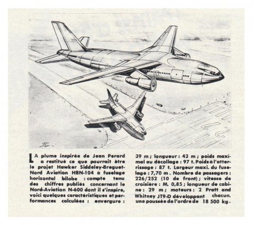Hawker-Bréguet-Nord HBN-101 - Aviation Magazine International - No. 443 - 15 Mai 1966.......jpg