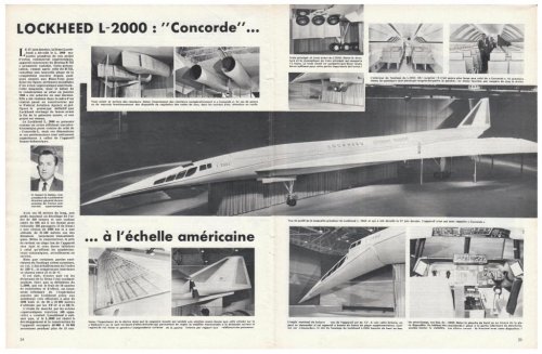Lockheed L-2000 SST - Aviation Magazine International - Numéro 449 - 15 Août 1966.......jpg